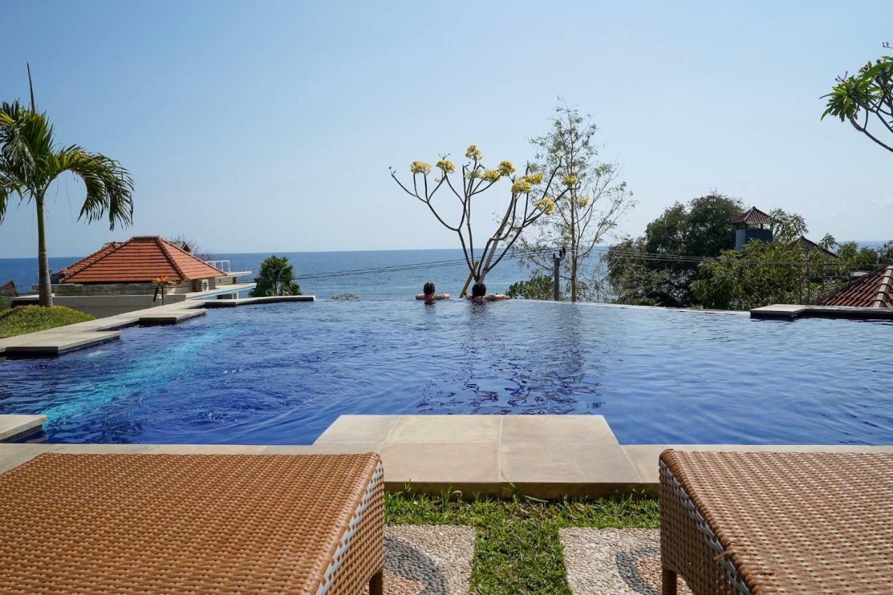 Bamboo Bali Hill Bungalows Amed Exterior foto