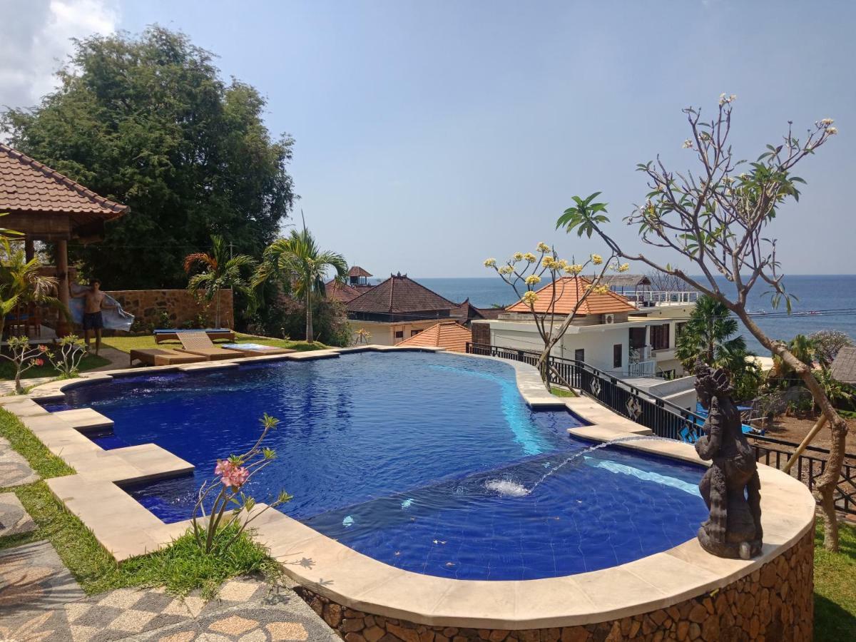 Bamboo Bali Hill Bungalows Amed Exterior foto