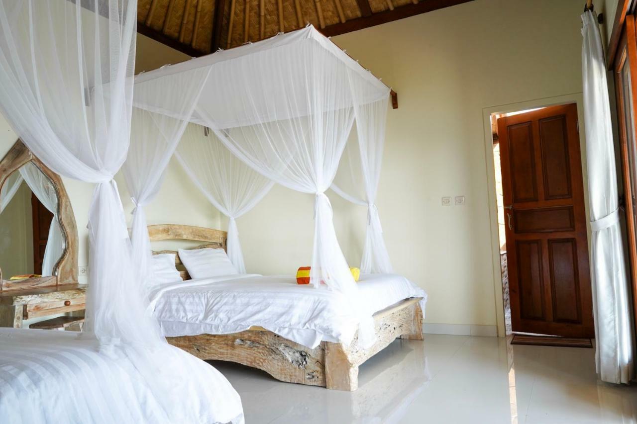 Bamboo Bali Hill Bungalows Amed Exterior foto